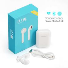 i11 TWS Wireless Earbuds 5.0 Bluetooth Earphone Headphone Air Pods Touch Control Sport Blutooth Headset i10 Upgrade Version