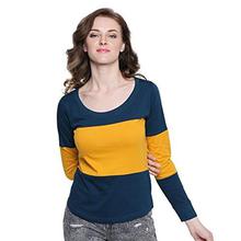 The Dry State Women's Multi Colour Full Sleeves Tshirt