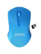 JEDEL W120 Optical Wireless Mouse 2.4GHz Wireless Optical Mouse - Black