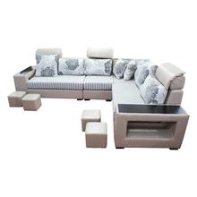 Sunrise Furniture HS-27 L-Shape Wooden Sectional Sofa - Grey