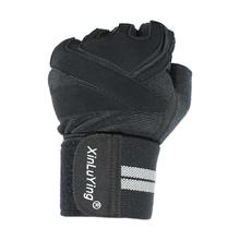 Stylish Professional Anti-Skid Fitness Half-Finger Gym Gloves With Good Wrist Support