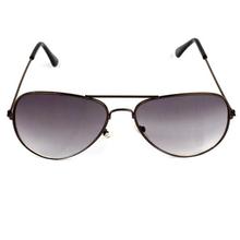 Black Shaded Polarized Aviator Sunglasses