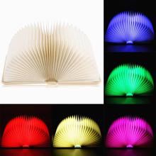 Awesome LED USB Rechargeable Folding Book Light Lamp