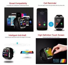 Q18 Smartwatch Bluetooth Sweatproof Phone With Camera TF/SIM Card Slot