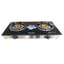 Colors Stainless Steel With 2 Burner Gas Stove CL8200GSBB
