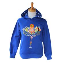 Blue Buddha Printed Hoodie