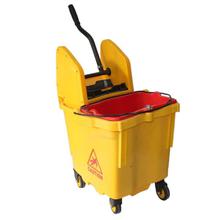 Yellow Wringer Mop Bucket