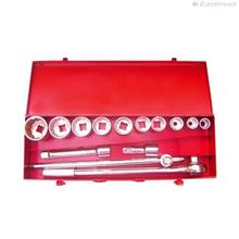 Eastman ¾” SQ. Drive Socket Set- BI Hex- CRV E-2222E