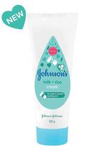 Johnson & Johnson Baby Milk + Rice Cream - 100g