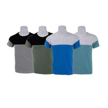 Pack of 4   T-shirt for Men -  Multicolor Tshirt