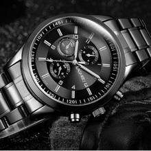 Top Brand Luxury Sport Watches Men Stainless Steel Watch Men Wrist
