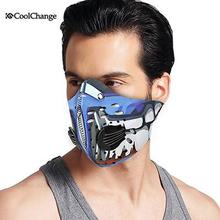 CoolChange Cycling Mask With Filter 9 Colors Half Face