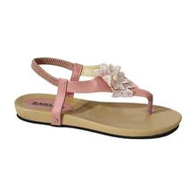 Flower Design V-Strap Sandals For Women