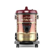 HITACHI CV-950WR - 2100 Watts 18 Litres Drum Type  Vacuum Cleaner (Wine Red)