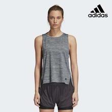 Adidas Grey Boxy Light Tank Top For Women - CD3085