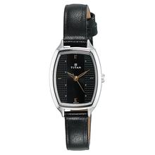 Titan 2571SL01 Black Dial Analog Watch For Women