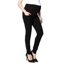 Nine Maternity Black Stretchable Maternity Pant For Women - 3060