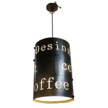 Black 18 Watt 3D Pendant Ceiling Light