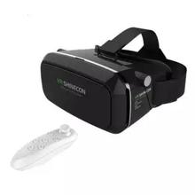 VR Shinecon 3D Glasses + Wireless Remote Control Gamepad