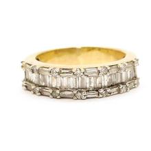 Party Wear 18K Gold Diamond Ring For Women DRG-1336