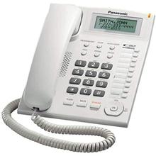 Panasonic Single Line KX-TS880MX Corded Phone (White)