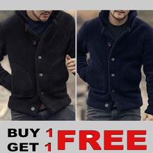 Hifashion Black/Navy Thick Fleece Jacket Buy 1 get 1 free for Unisex