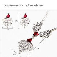 New Big CZ Earrings For Women Micro Pave Cubic Zirconia Crystal