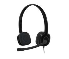 H151 3.5 mm Analog Stereo Headset - (Black)