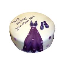 Dress Birthday Cake For Girls (5 lbs) - Sara Bakery