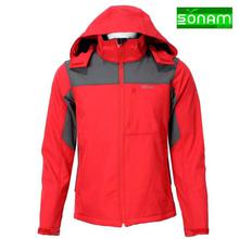 Sonam Gears Red/Grey Pemba Softshell Jacket For Men (575)