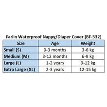 Farlin Waterproof Nappy/Diaper Cover [BF-532]