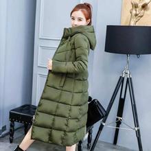 Long Korean Designed Down Jacket For Women