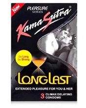 Kama Sutra Condoms - Long Last 3 pieces