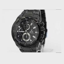 Full Black Round Shape Chronograph Dial Big Watch For Men