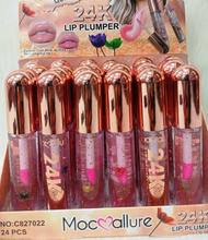 Lip Plumper Magic Lip Oil - 1 Piece Rose All Day Magic Lip Gloss (Lip Plump Oil) Lip Plumper