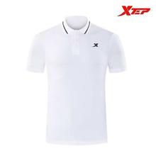 Xtep Solid Short Sleeve Polo T-Shirt For Men - 982329012350