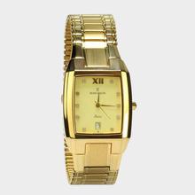 Romanson NM7626MM1GA81G Golden Steel Strap Analog Watch For Men