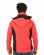 Men's Red Black Windstopper Jacket