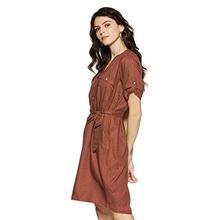 Cherokee by Unlimited Women's A-Line Knee-Long Dress