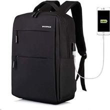 Slim Laptop Backpack With USB Charging Port Bag for Men and Women