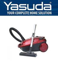 Yasuda YSVC37M 1600 Watts Bag Type Vaccum Cleaner - Burgundy Red