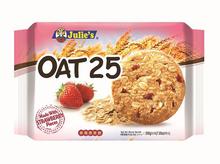 Julie's OAT 25 Strawberry (200gm) - GEN1 (Buy 2 Packets & Get 1 Julie's Cracker 125gm Free)