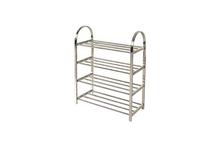 Steel Shoes Rack 4 Layer (Sliver)