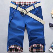 Men's casual shorts _ summer men's casual shorts plaid