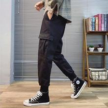 Men's overalls _ spring and summer casual pants Korean trend