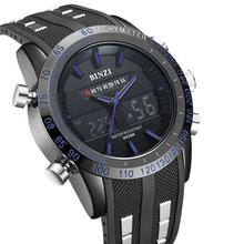 BINZI Men Watches new Sport watch Men Military Wristwatch