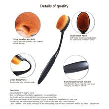 Kylie Newest Professional Oval makeup Brush Set 6 Piece/Set