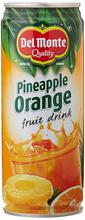 Del Monte Pineapple Orange Juice 240ml