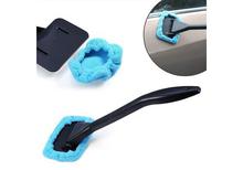 13"  Car Wash Brush Microfiber Car Care Window Cleaner Long Handle Dust Washable Car Cleaning Tool