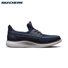 SKECHERS Status 2.0 Men's Casual Shoes Navy Blue-65897